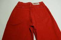 Just USA Vintage 80's Candy Apple Red Women's Denim Jeans
