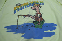 The Fisherman Sun Sportswear 1990 Big Fishing Pole 90's Crewneck Sweatshirt