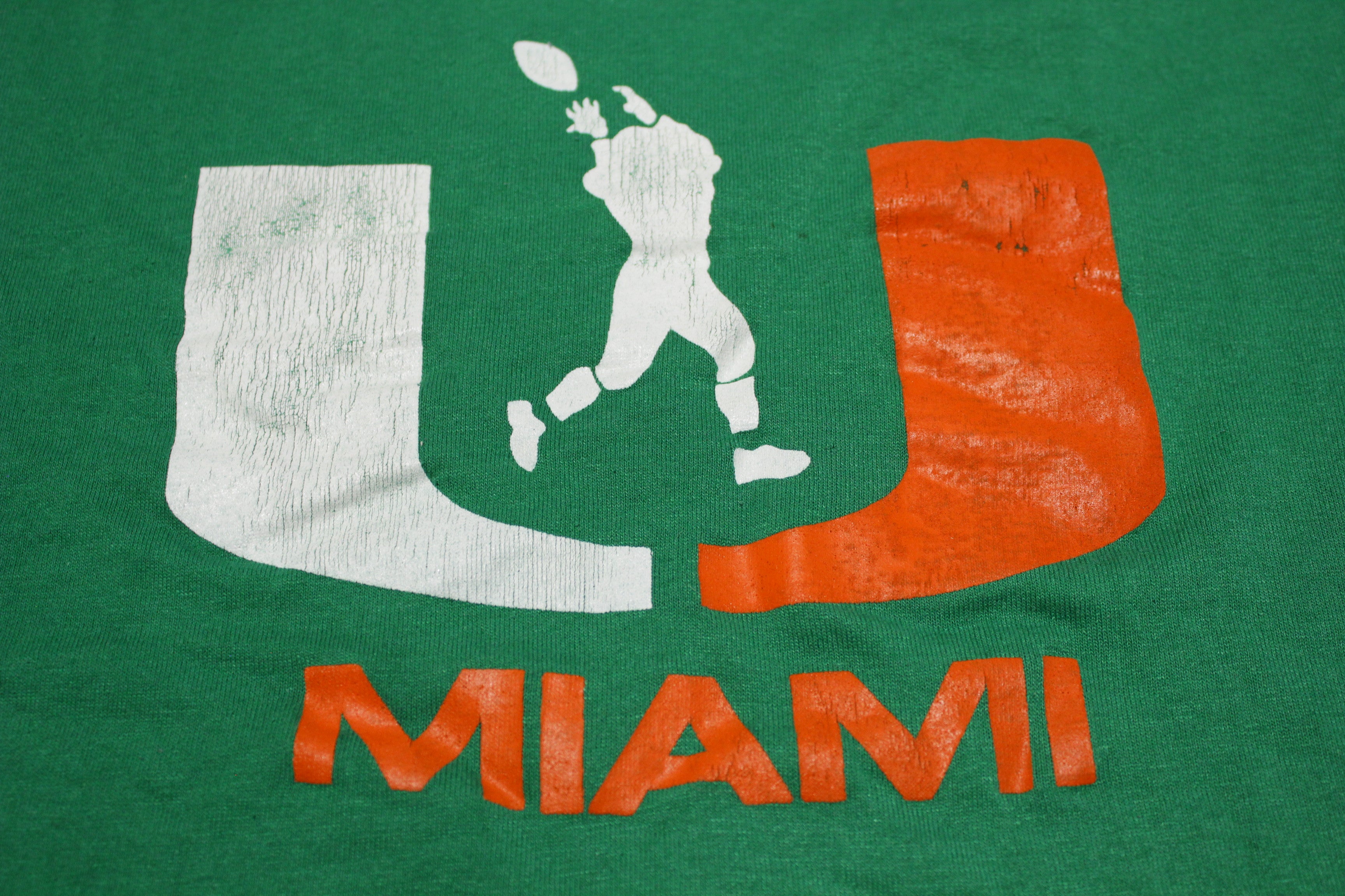 Vintage Miami Hurricanes 1980’s Football newest Jersey