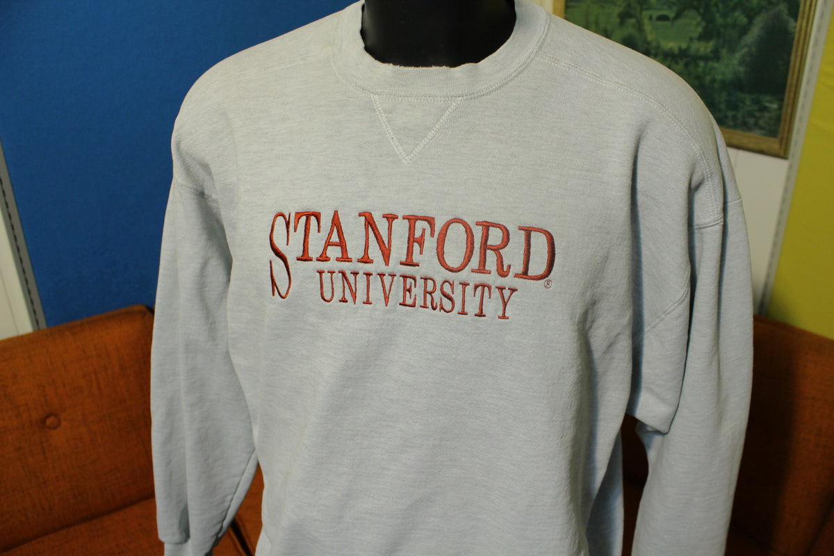 Stanford University Vintage 80's Russell Athletic Sweatshirt Made in USA Crewneck