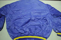 Milwaukee Brewers Vintage 90's Cooperstown Majestic Satin Baseball Team Coach Jacket