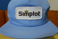 Simplot Patch Snapback Farmer Trucker's Hat Cap K-BRAND Vintage 70's NEW!