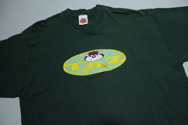 Taz Vintage 1997 Warner Bros Reflective 90's Made in USA Cartoon T-Shirt