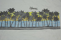 Hawaii Vintage Beach Sunset Classic Single Stitch 80's  Hanes USA T-Shirt
