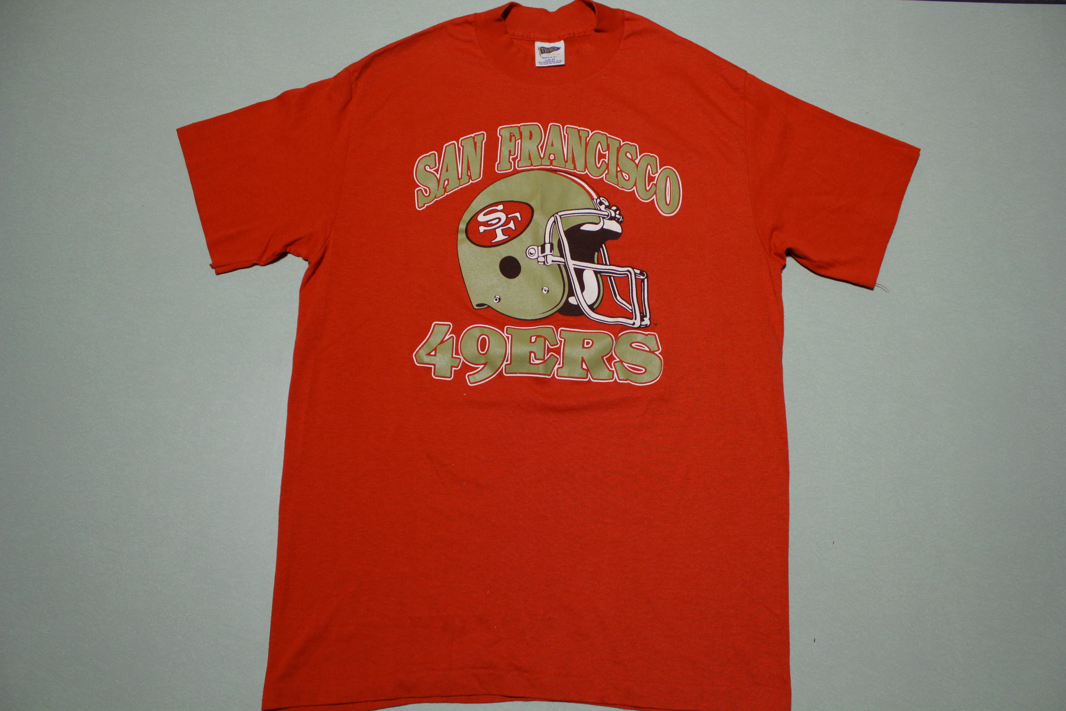 Vintage Trench 49ers Tee – Santiagosports