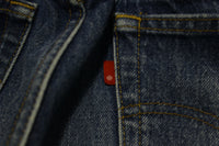 Levis 501 Button Fly Made in USA Vintage 70's 80's Grunge Punk Rock Denim Blue Jeans