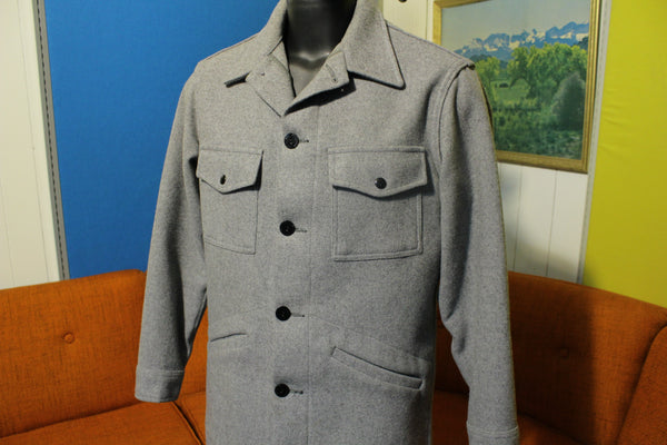 Pendleton Cushman Cruiser Vintage 70's Wool USA Mackinaw Hunting Jacket Coat