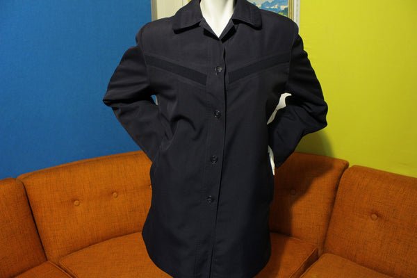 Itemhouse Inc. Tacoma Union Made USA Women's 50's Navy Vintage Lined Coat