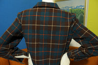 Deacon Brothers Limited Belleville Pure Wool Plaid Flannel Chore Jacket Vtg 50's
