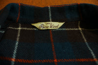 Deacon Brothers Limited Belleville Pure Wool Plaid Flannel Chore Jacket Vtg 50's