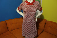 Lady Alden Shop Vintage 60's 70's Bowtie Dress Lovely