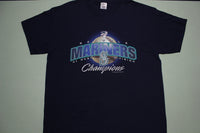 Seattle Mariners 2001 AL West Division Champions Vintage Deadstock T-Shirt