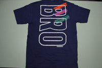 BRO Vintage Deadstock 90's Umbro NWT Mint Crisp Made in USA Single Stitch T-Shirt