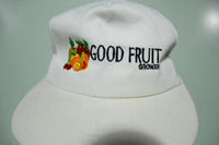 Good Fruit Grower Cocaine White Vintage 80's Adjustable Snap Back Hat