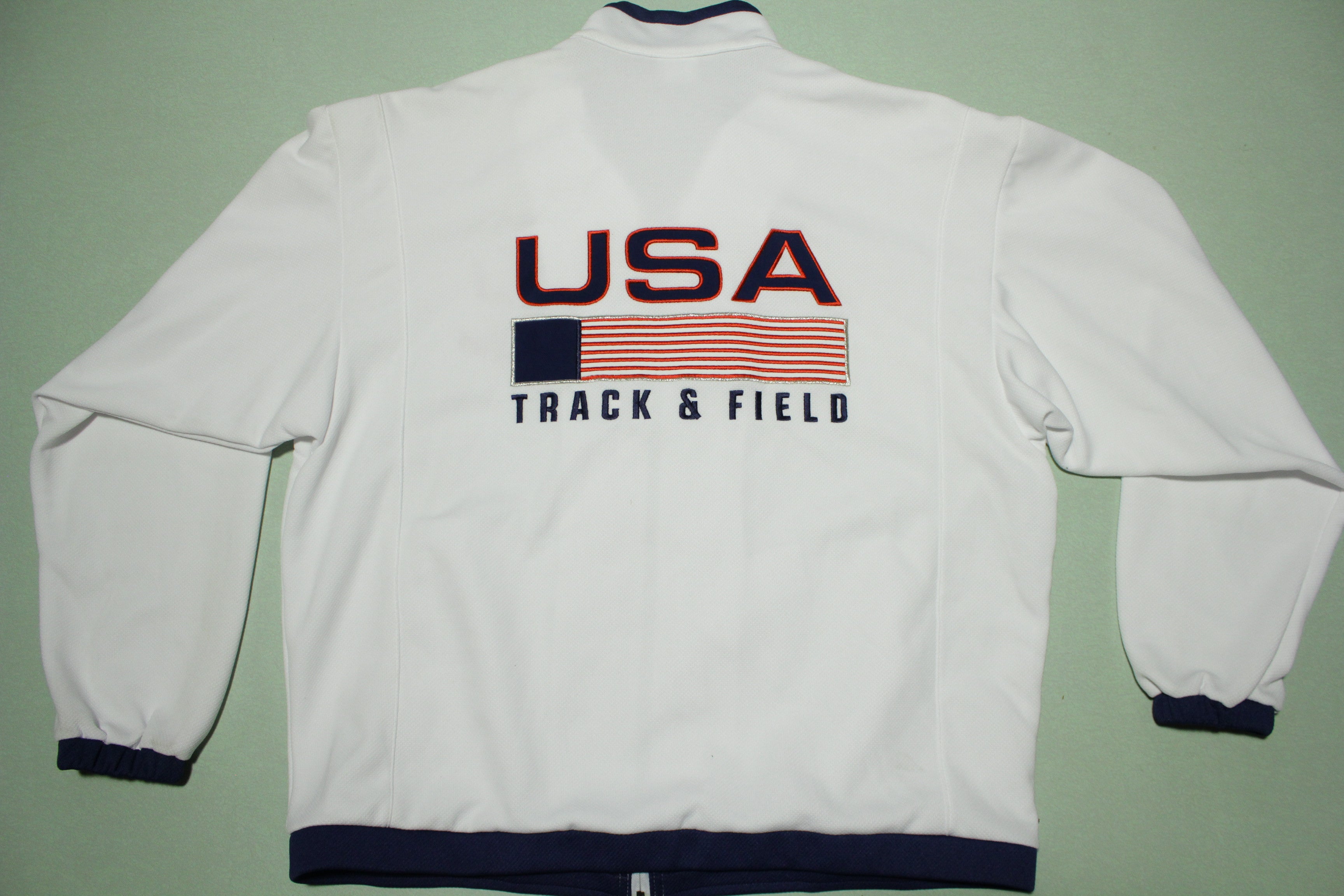 USA Track & Field Vintage 90s Nike Deadstock NWOT Olympic White 