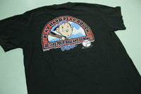 No Fear 1993 Play Hard Play Rough Or Go Home Vintage 90's Single Stitch T-Shirt