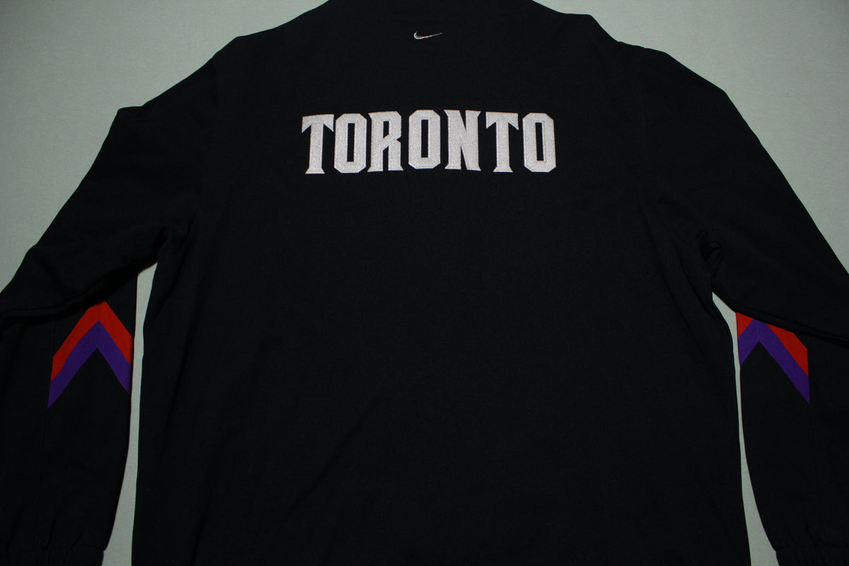 Toronto Raptors Vintage Nike Authentic Team Issued Warm Up Shirt