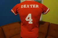 Rawlings Dexter 70's Vintage Red Baseball Jersey Shirt. #4