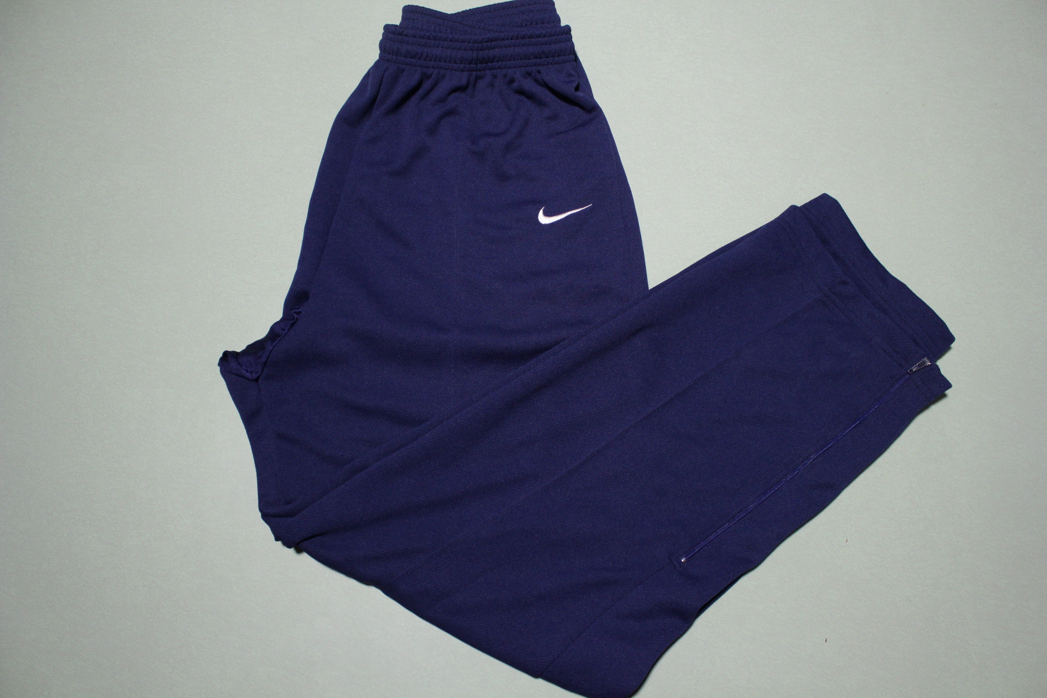 Nike Vintage White Tag 90's Blue USA Made Track Jogging