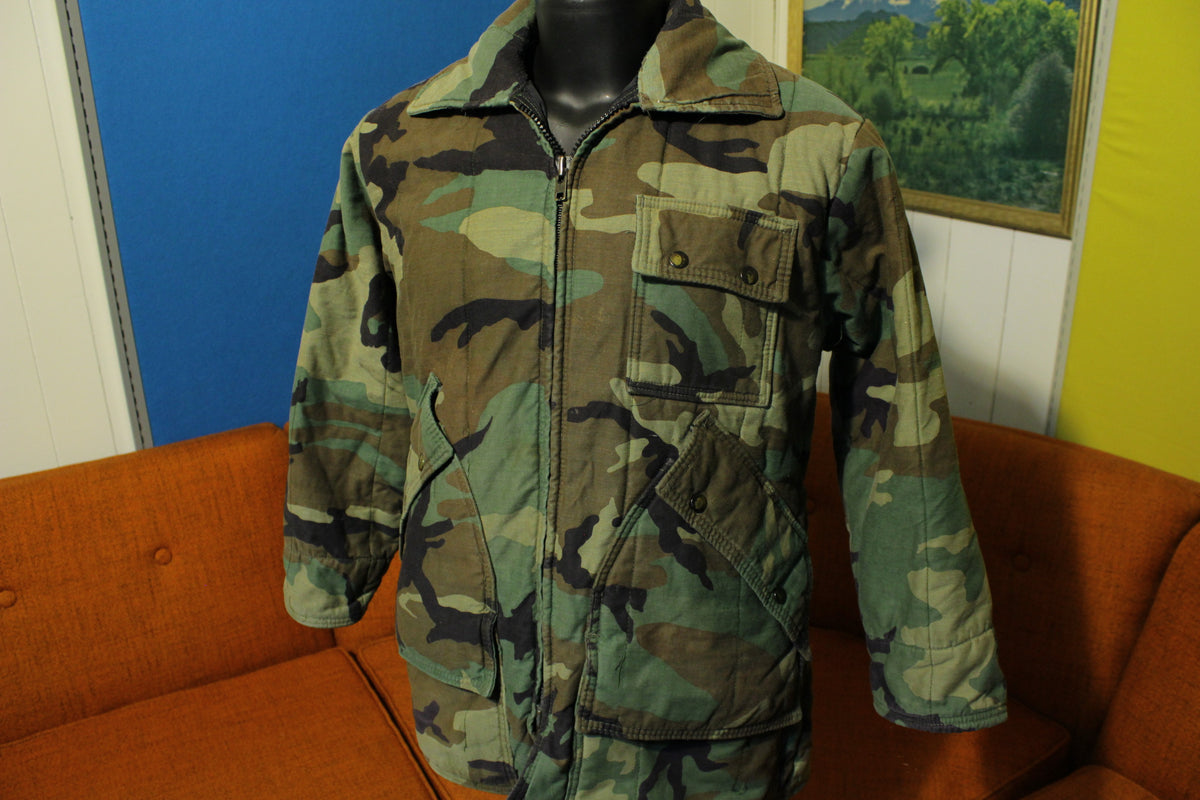Vintage 1980s Finland Camouflage Military Jacket Vintage 