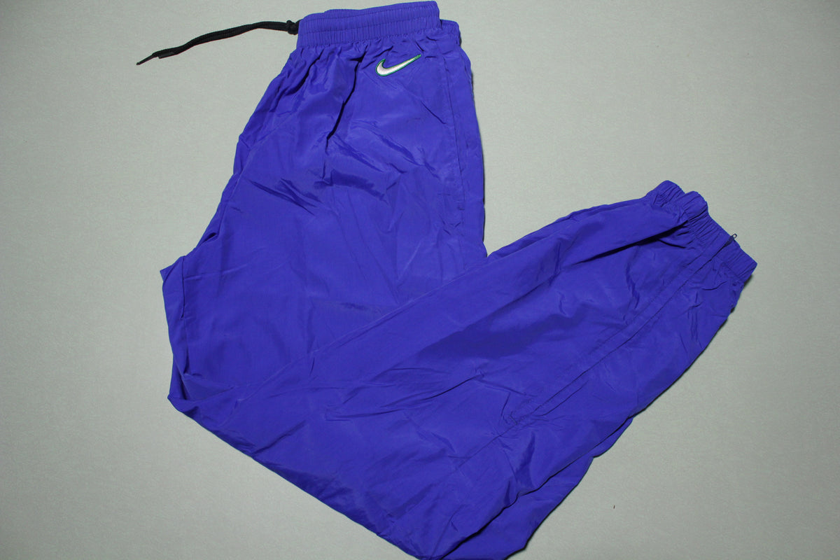 Nike Vintage White Tag 90's Blue USA Made Track Jogging