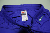 Nike Vintage White Tag 90's Blue USA Made Track Jogging Windbreaker Pants