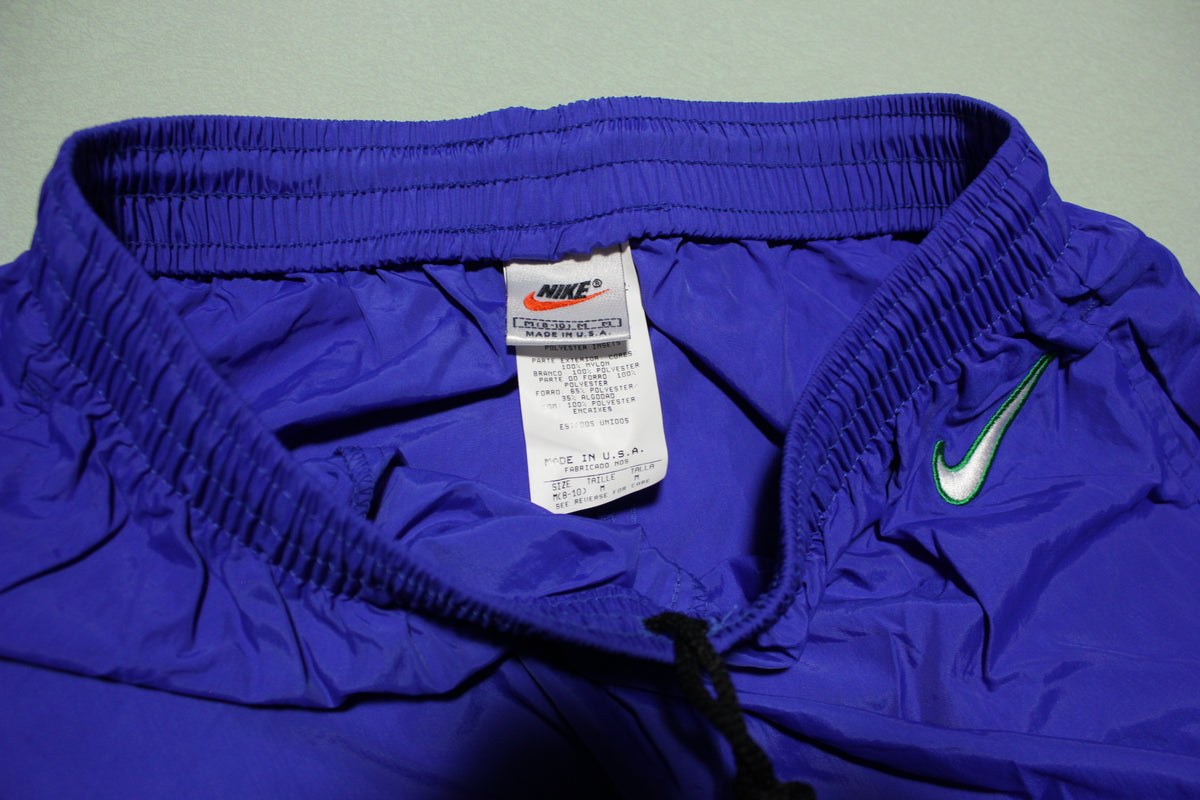 Nike Vintage White Tag 90's Blue USA Made Track Jogging Windbreaker Pa –  thefuzzyfelt
