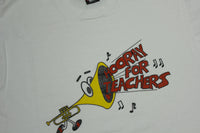 Hooray For Teachers Trumpet Vintage Single Stitch 90's Screen Stars USA T-Shirt