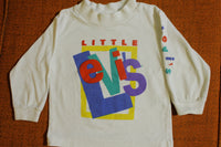 Little Levis 18 Month Youth Size Vintage 80's Made in USA Long Sleeve T-Shirt