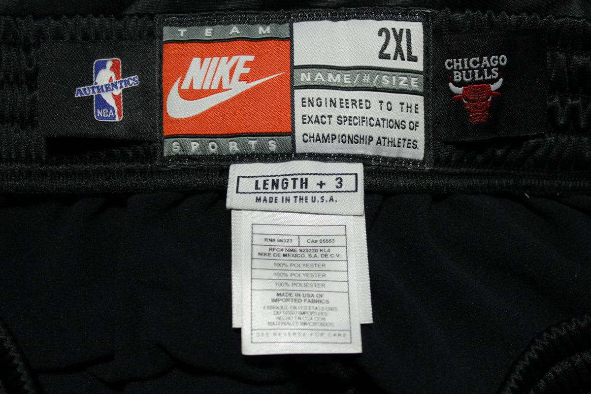 Chicago Bulls Vintage 90s Nike Team Game Issue 1999-00 NWOT Warm Up Pa –  thefuzzyfelt