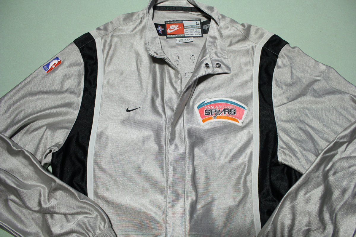 San Antonio Spurs Vintage 90s Nike Team Game Issue 1999-00 NWOT Warm Up Jacket