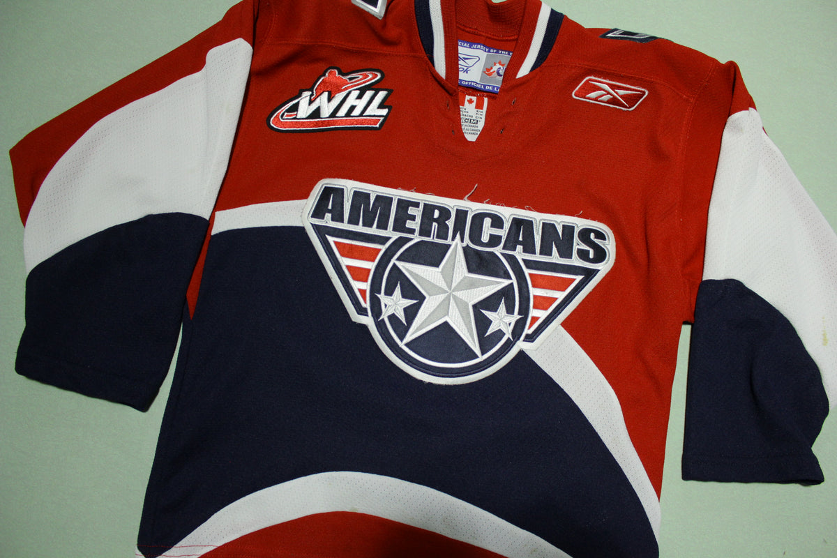 Tri-City Americans Team WHL CHL Reebok Hockey Jersey