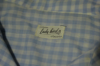 Exclusive Lady Bird Classics 1950s Vintage Plaid Checkered Farm Dress