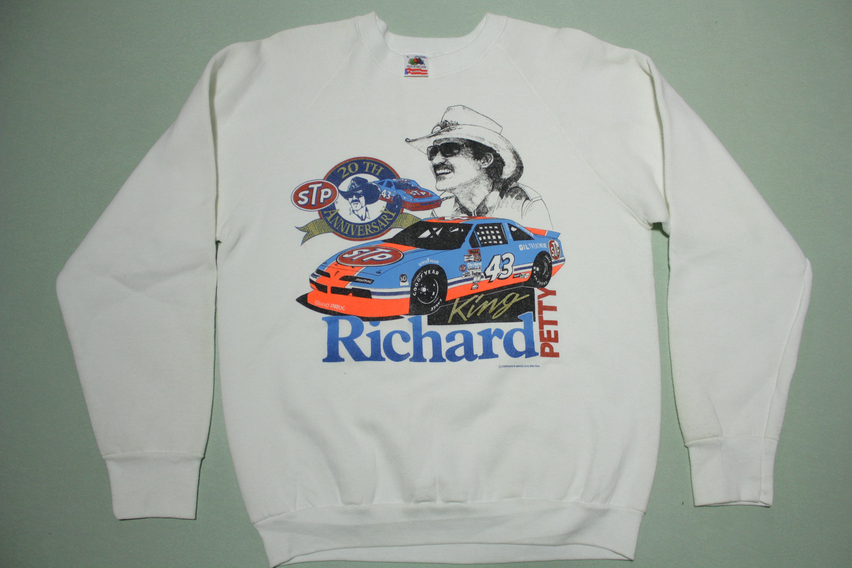 Richard Petty King 43 STP 20th Anniversary 1991 Vintage 90's