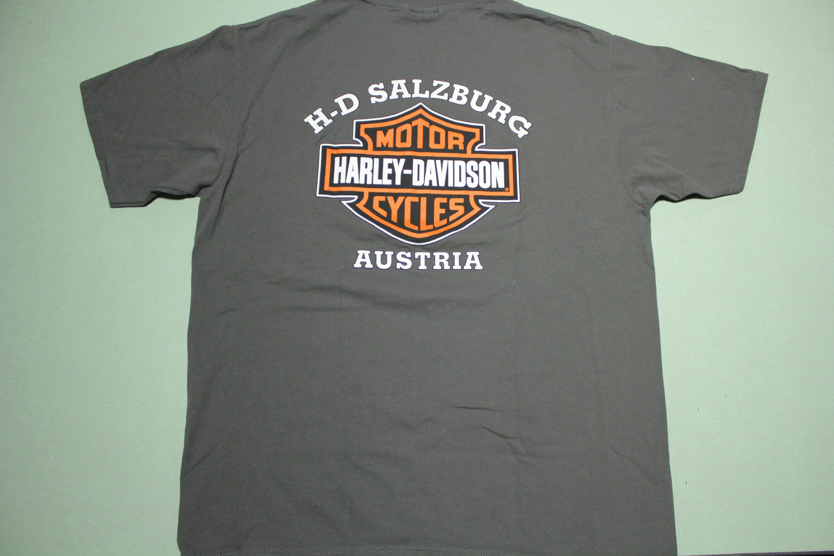 Live To Ride Harley Davidson 1998 Vintage 90's Salzburg Austria