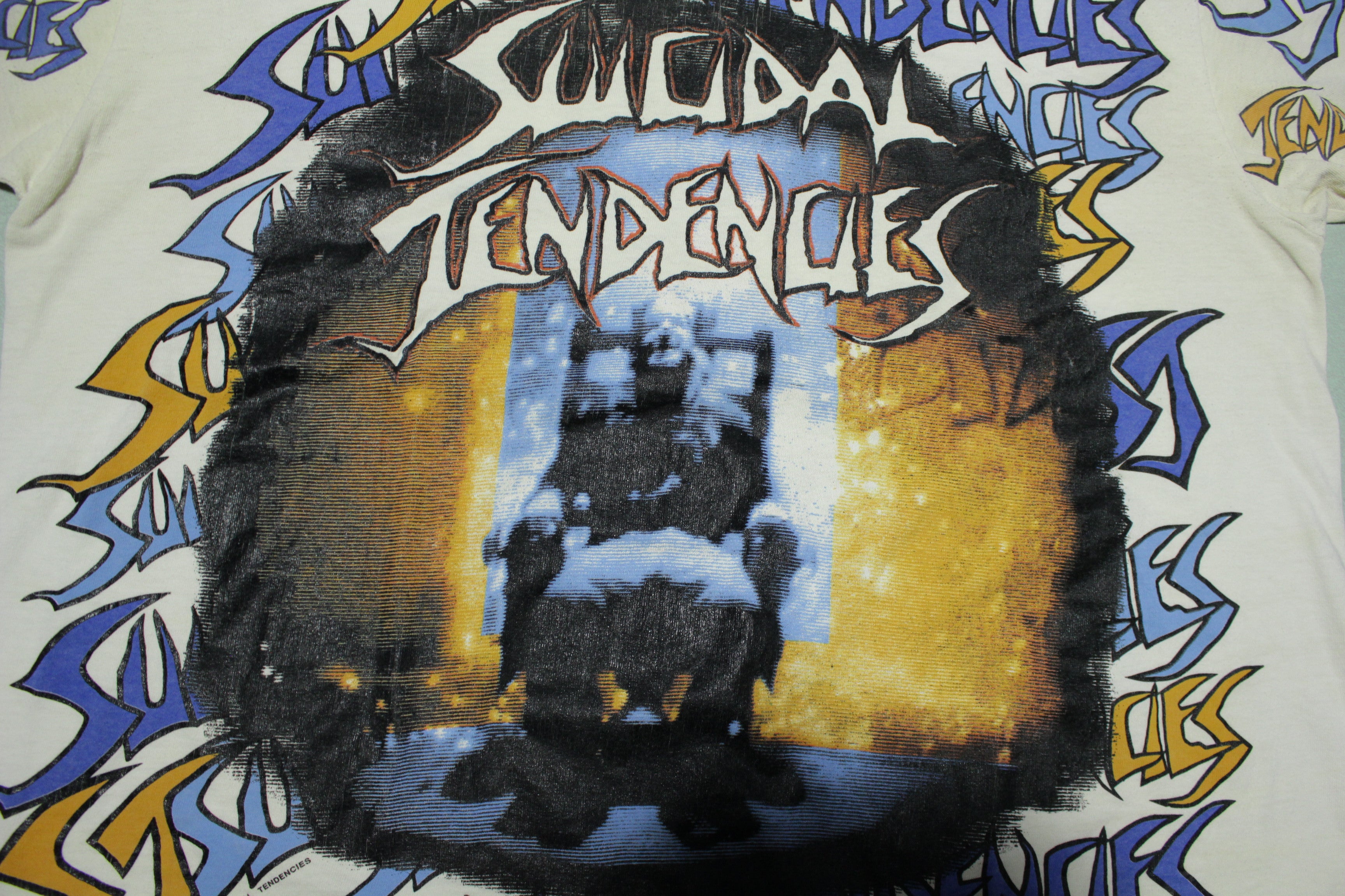 Suicidal Tendencies 1992 All Over Print 90's Giant Tag You