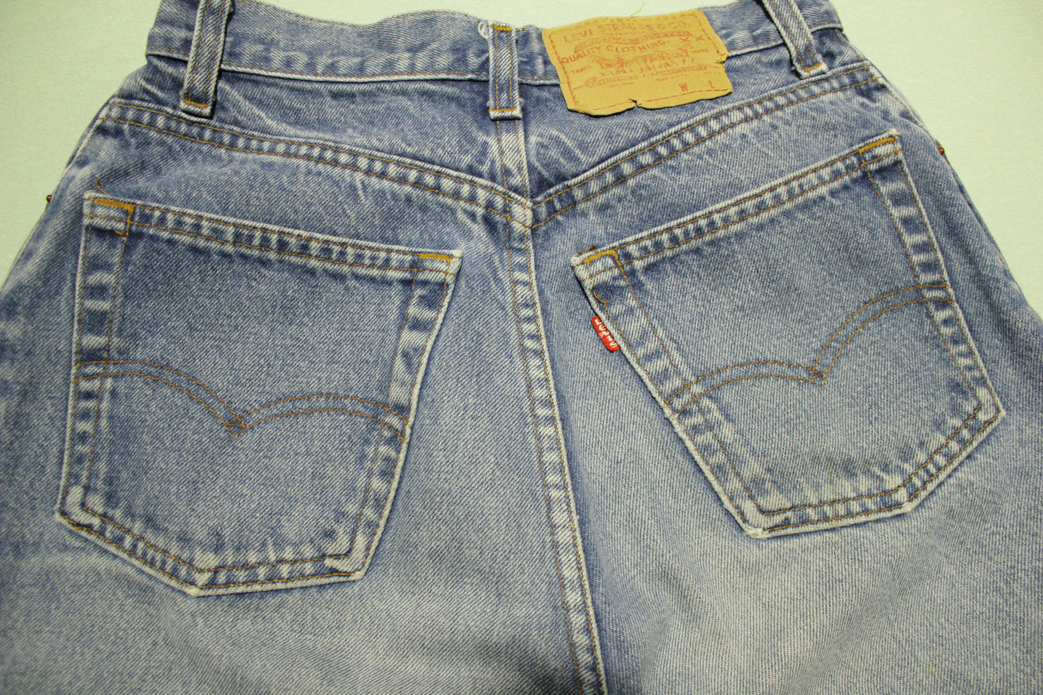 Levis 505 SF 207 Made in USA Vintage 70's 80's Grunge Punk Rock