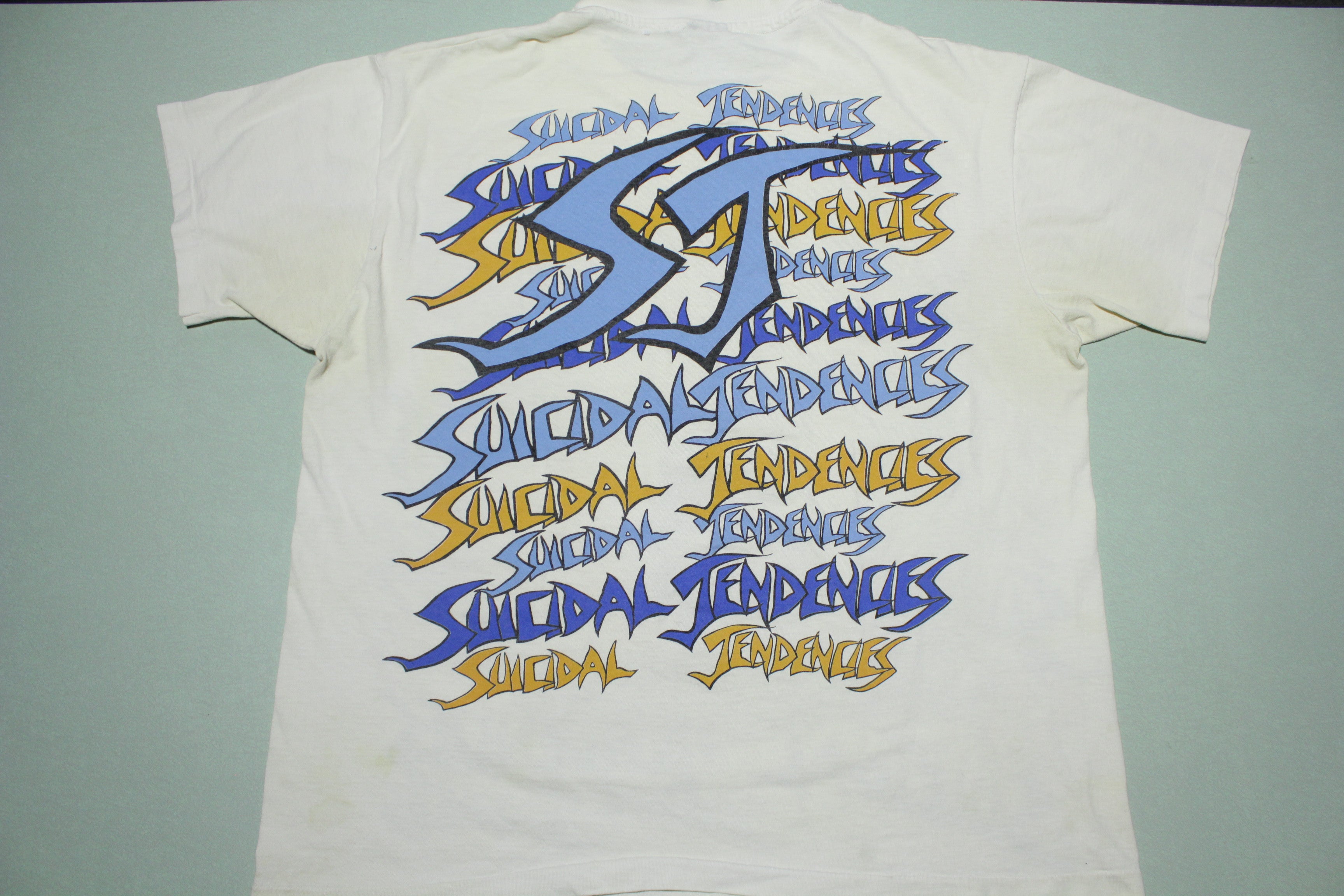 Suicidal Tendencies 1992 All Over Print 90's Giant Tag You Can't ...
