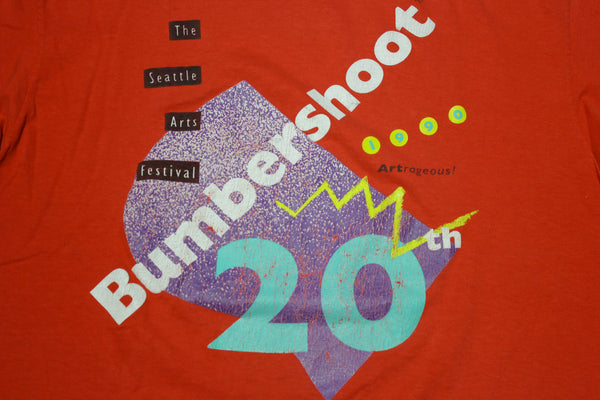 Bumbershoot 1990 Seattle Arts Festival Vintage Hanes Single Stitch USA T-Shirt