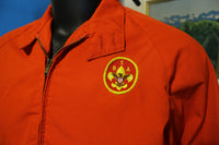BOY SCOUTS OF AMERICA Vtg 60's Red Official Jacket Size M BSA Arrow Patch