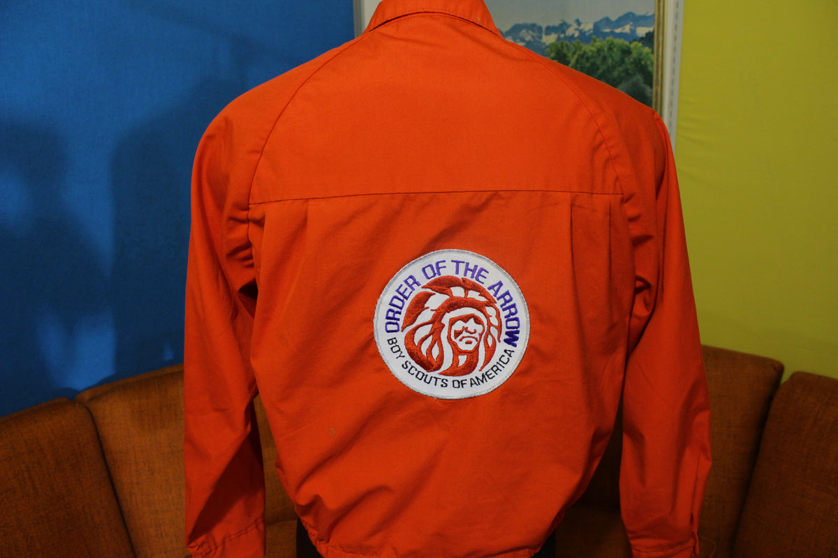 BOY SCOUTS OF AMERICA Vtg 60's Red Official Jacket Size M