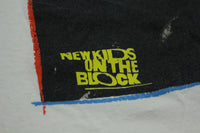 Joey McIntyre New Kids On The Block 1989 Vintage Screen Stars Big Print T-Shirt