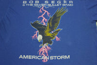 Bob Seger & Silver Bullet Band American Storm Thunder 86-87 Tour T-Shirt
