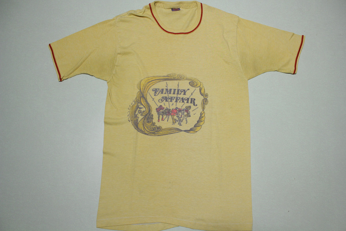 Sly & The Family Stone Family Affair Vintage Rare 70's Bootleg Concert T-Shirt