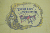 Sly & The Family Stone Family Affair Vintage Rare 70's Bootleg Concert T-Shirt