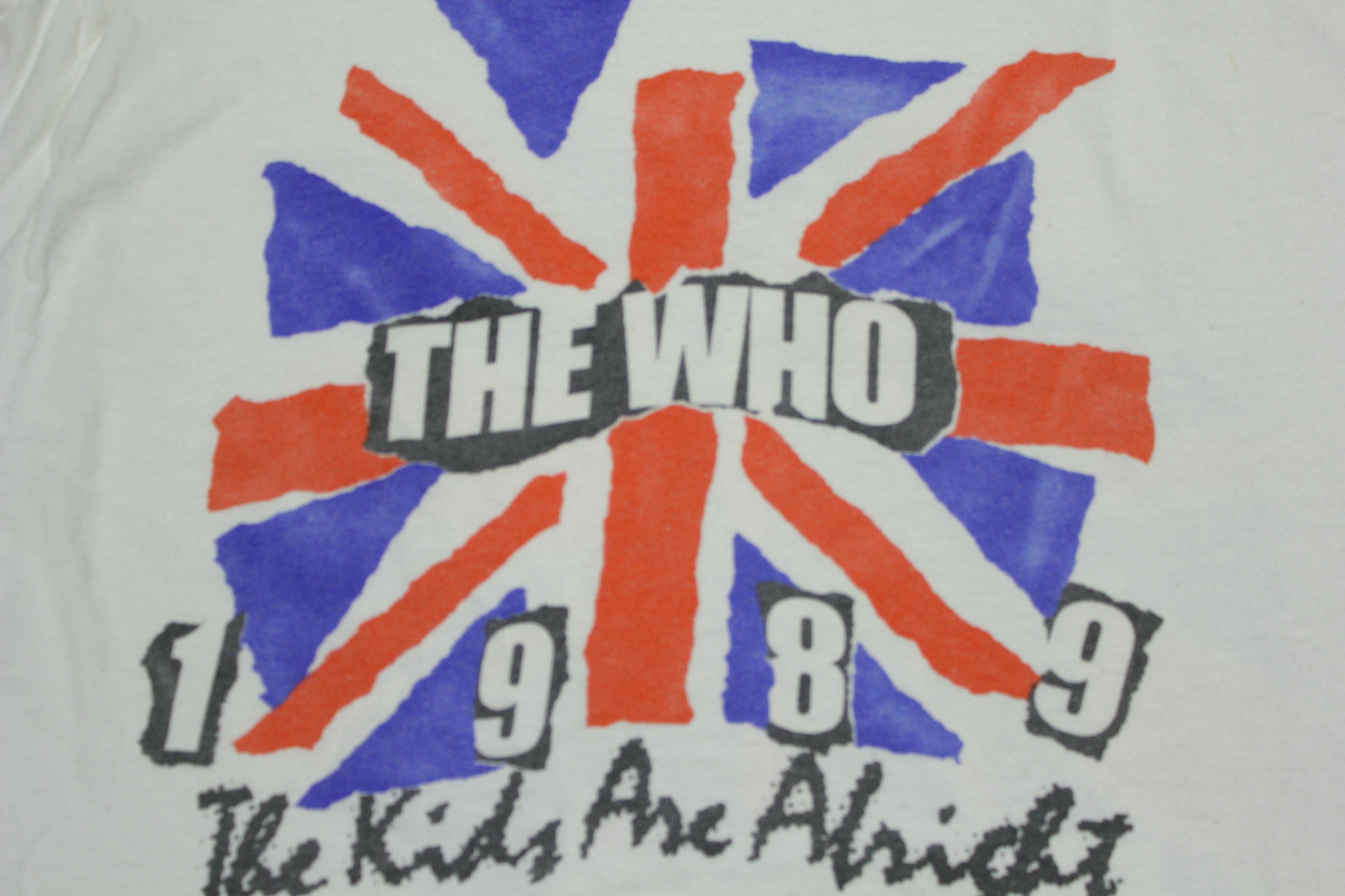 The Who Kids Are Alright 1964-1989 Tour Vintage Hanes USA Single Stitc –  thefuzzyfelt