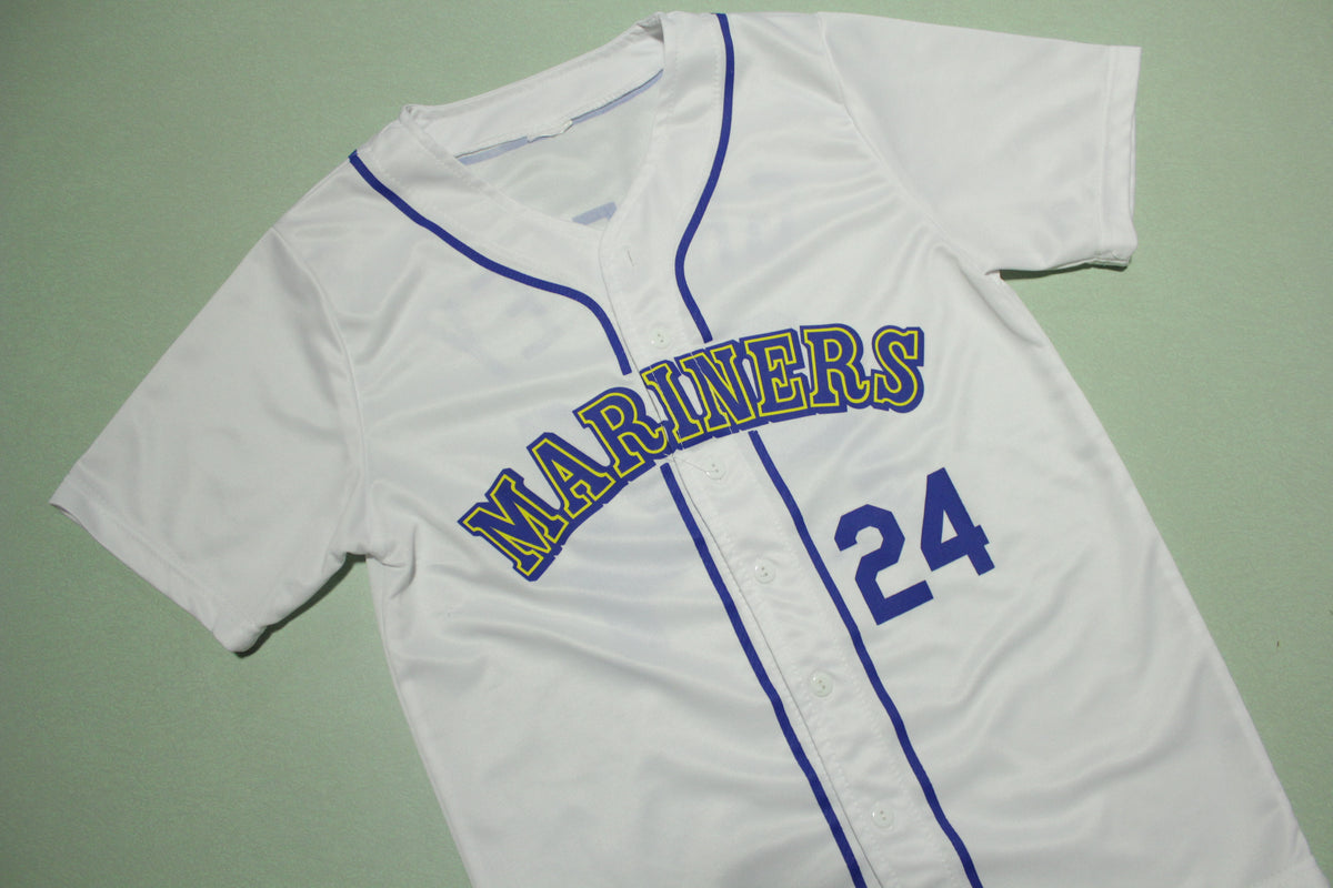Ken Griffey Jr. 24 Vintage Seattle Mariners Button Up White Baseball J –  thefuzzyfelt