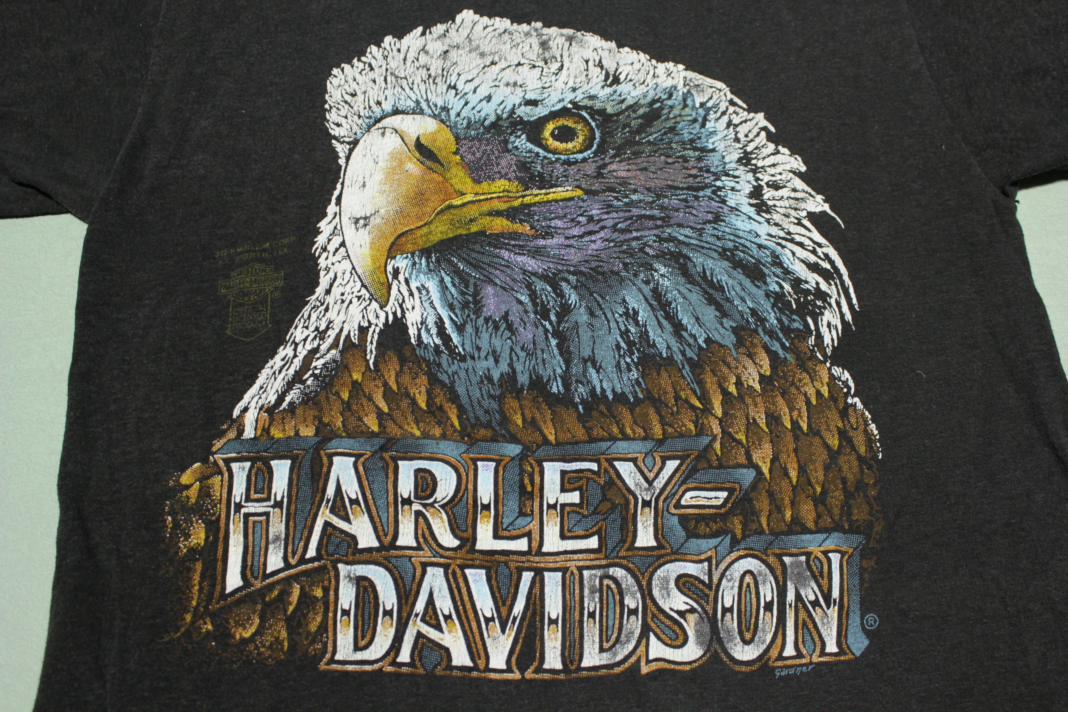 Vintage 1986 Harley buy Davidson Shirt Single Stitch 1930 Model 74 w/ Eagle 1903