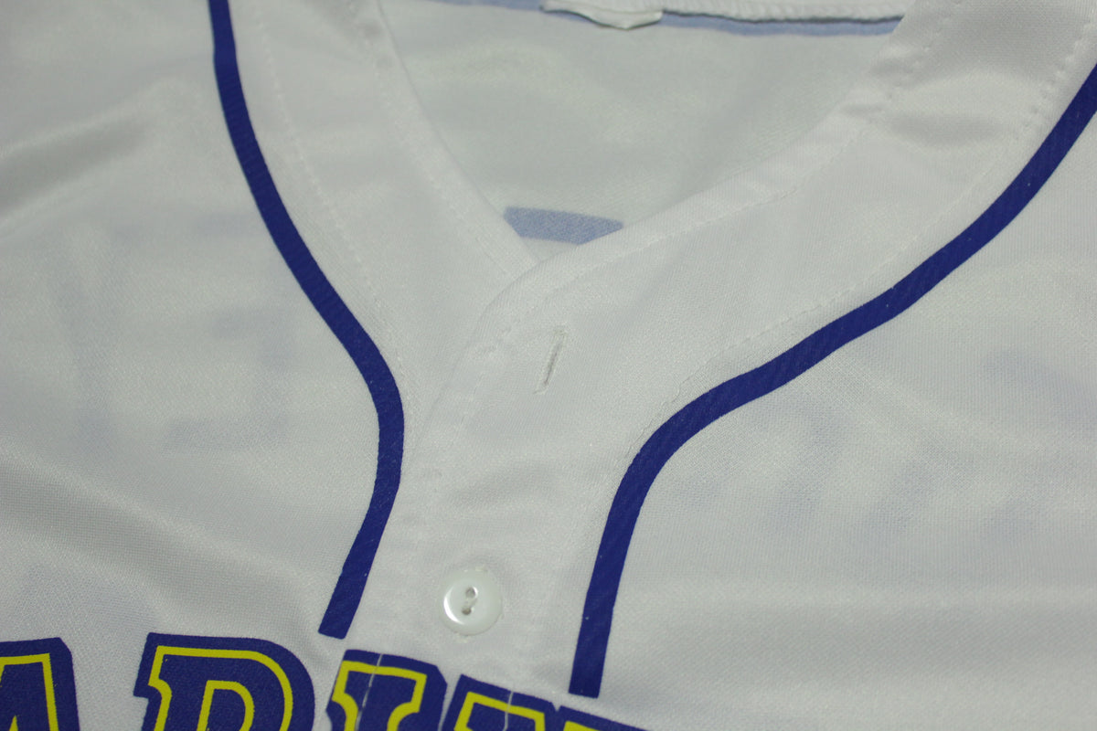 Ken Griffey Jr. 24 Vintage Seattle Mariners Button Up White