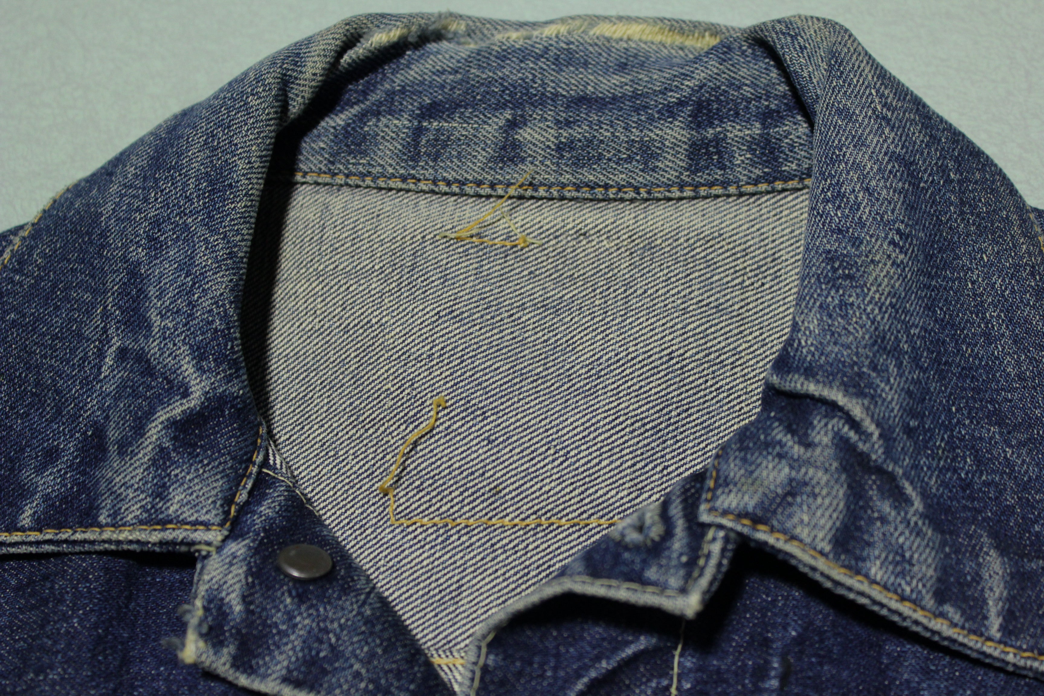 Levis Vintage 50's Men's Big E Type 2 Selvedge Denim Trucker